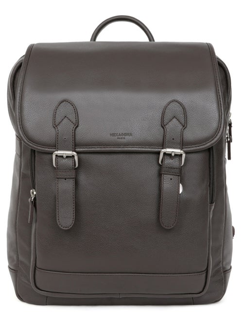 Zaino - 13" & a4 - pelle confort hexagona - Kiabi