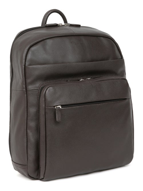 Zaino - 13" & a4 - pelle confort hexagona - Kiabi