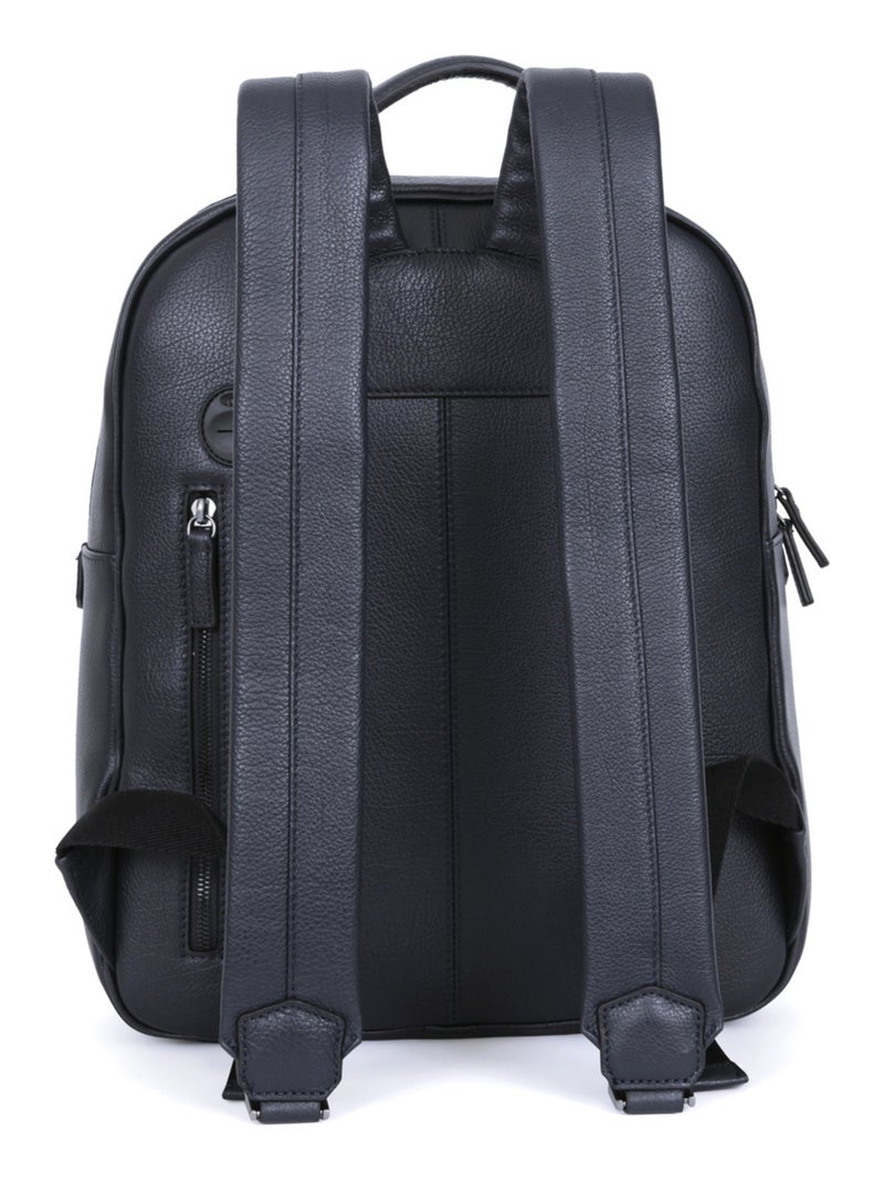 Zaino - 13" & a4 - pelle encore hexagona Blu marino - Kiabi