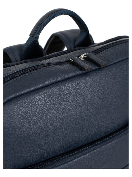 Zaino - 15" & tablet & a4 - pelle confort hexagona - Kiabi