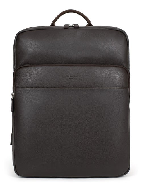 Zaino - 15" & tablet & a4 - pelle confort hexagona - Kiabi