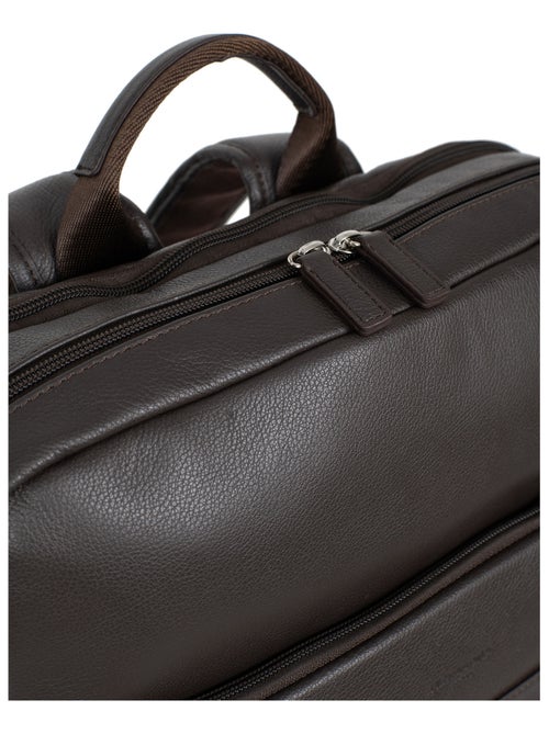 Zaino - 15" & tablet & a4 - pelle confort hexagona - Kiabi
