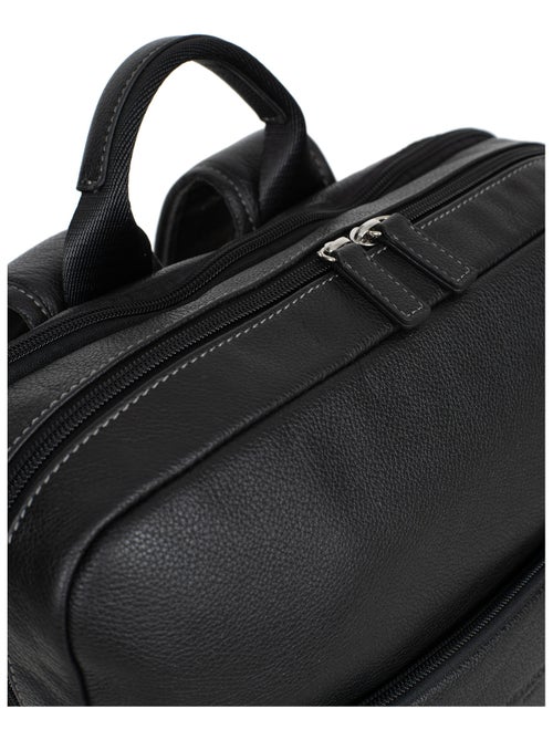 Zaino - 15" & tablet & a4 - pelle confort hexagona - Kiabi