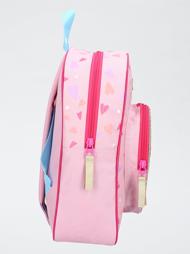 Zaino a forma di cuore unicorno Rosa - Kiabi