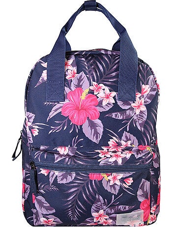 Zaino bambina Offshore viola floreale 1 scomparto