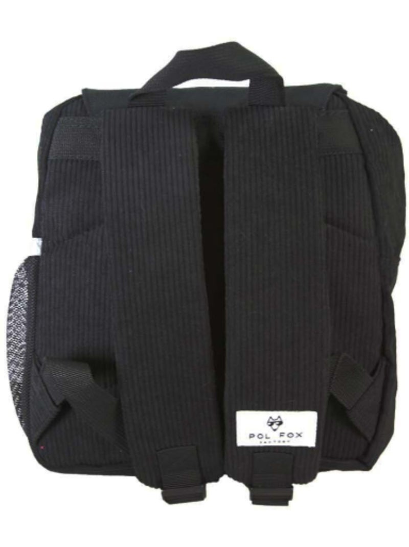 Zaino bambina scuola dell'infanzia pol fox panda reversibile - nero e bianco Nero - Kiabi