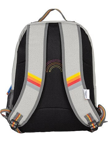 Zaino bambino 2 scomparti FRENCH DISORDER stile color block rétro
