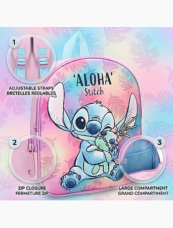 Zaino bambino 3D Stitch Simply Special Aloha 795-00307