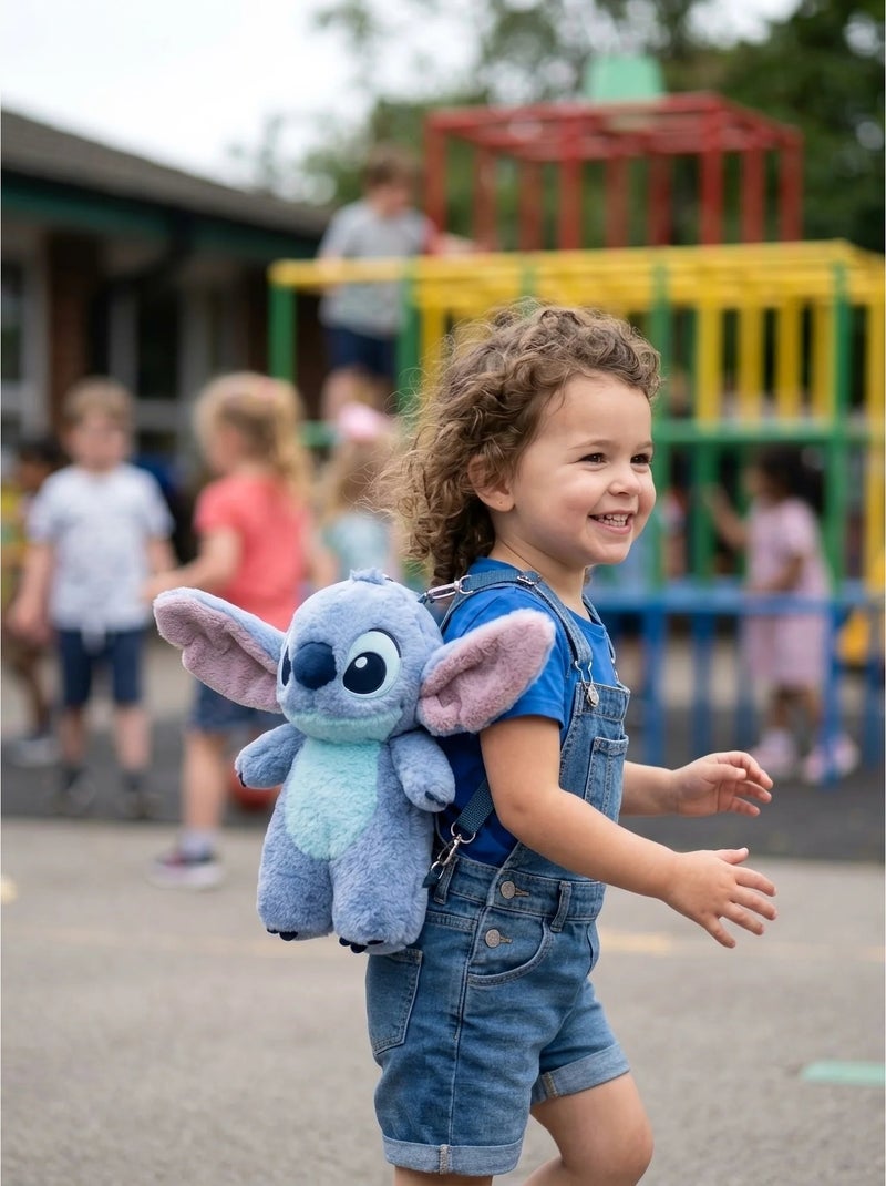 Zaino bambino materna peluche 3d stitch disney Multicolore - Kiabi