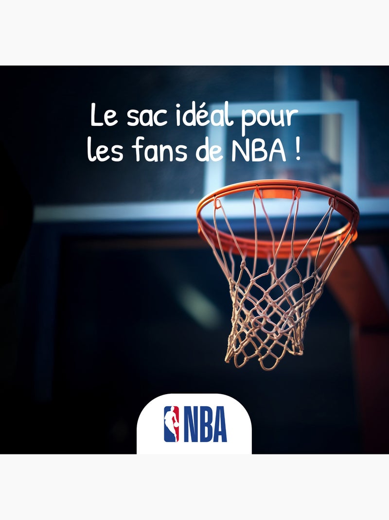 Zaino bambino NBA San Antonio Spurs grigio e nero 2 scomparti Multicolore - Kiabi