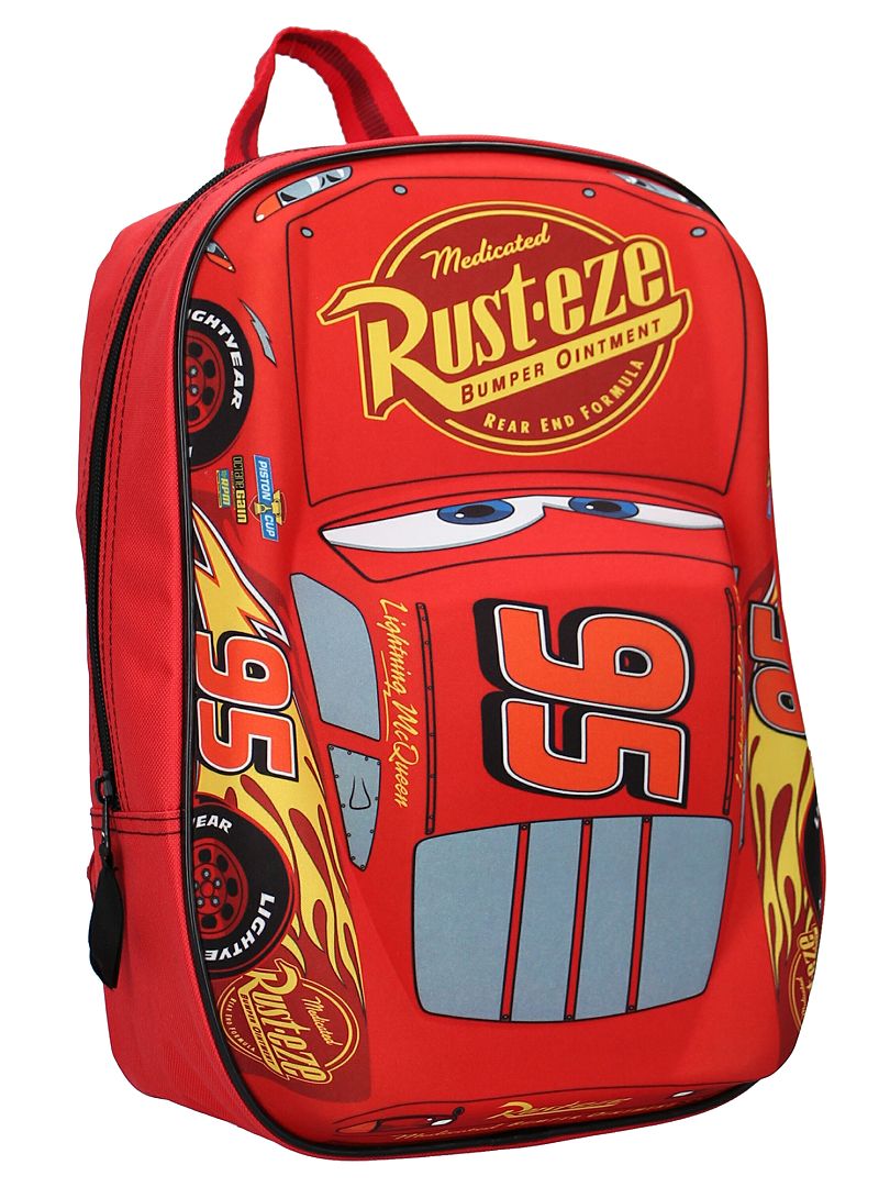 Zaino 'Cars' in 3D rosso Kiabi 10.00€