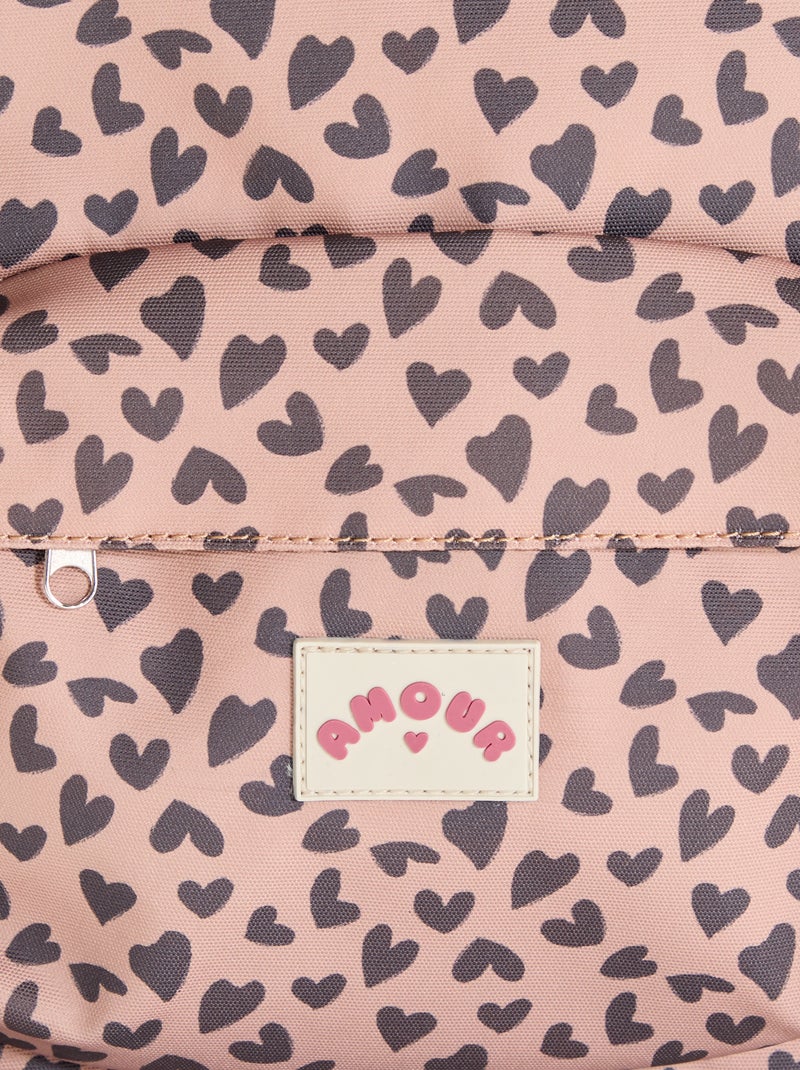 Zaino color block Marrone - Kiabi
