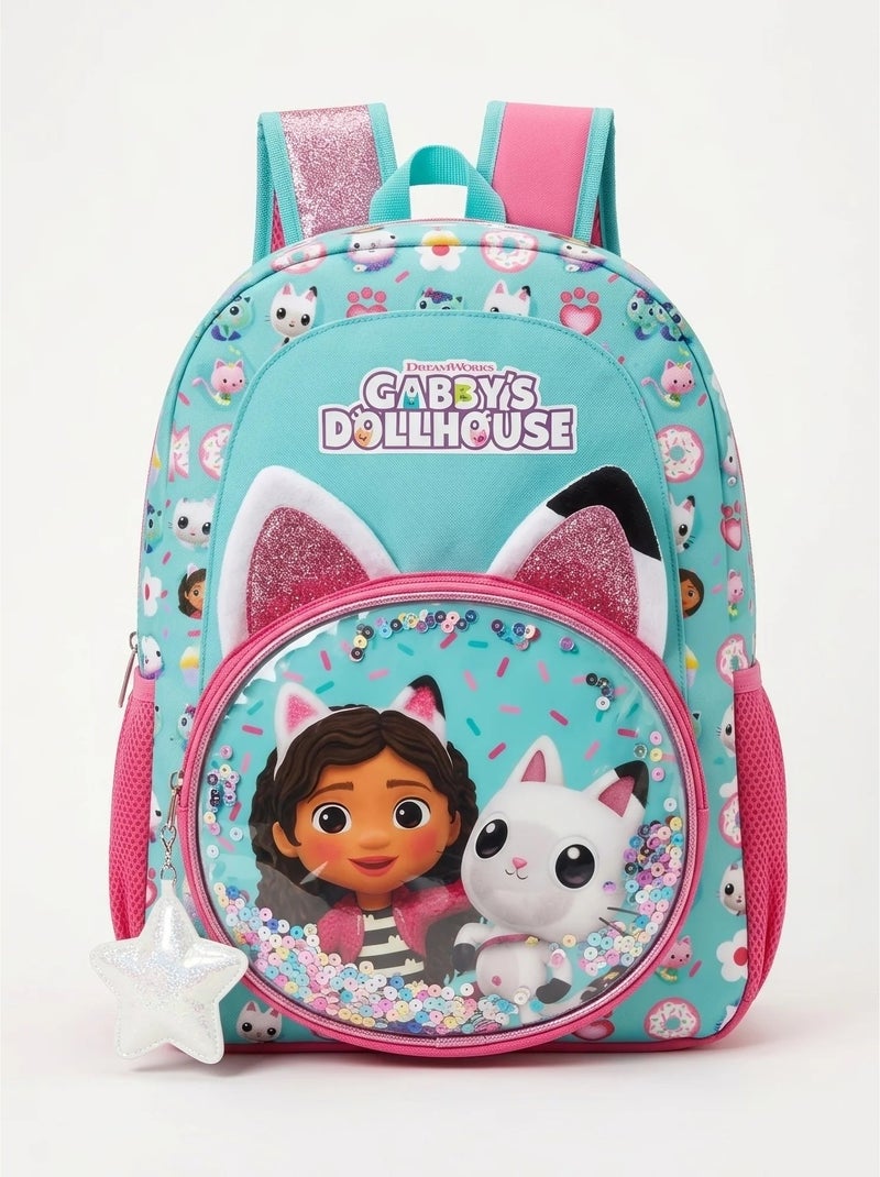 Zaino con copertina antipioggia gabby e la casa magica dreamworks Multicolore - Kiabi
