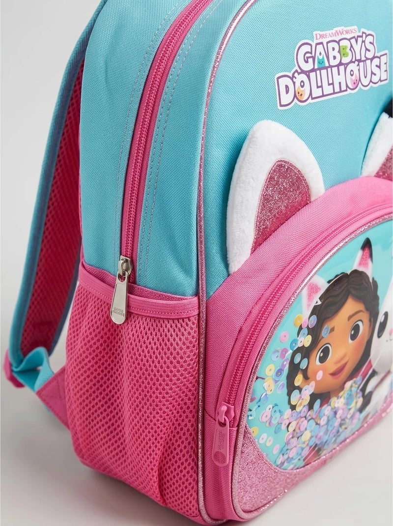 Zaino con copertina antipioggia gabby e la casa magica dreamworks Multicolore - Kiabi