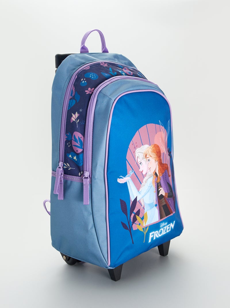 Zaino con rotelle 'Frozen' blu - Kiabi
