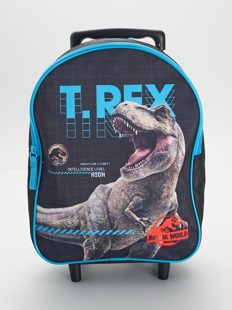 Zaino Scuola Jurassic World - Cartella Con Rotelle 38cm Per Bambini - Foto 2