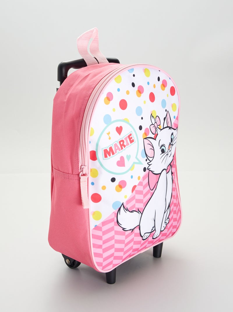 Zaino con rotelle 'Minou' multicolore - Kiabi