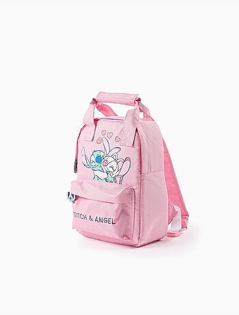 Zaino con stampa stitch e angel