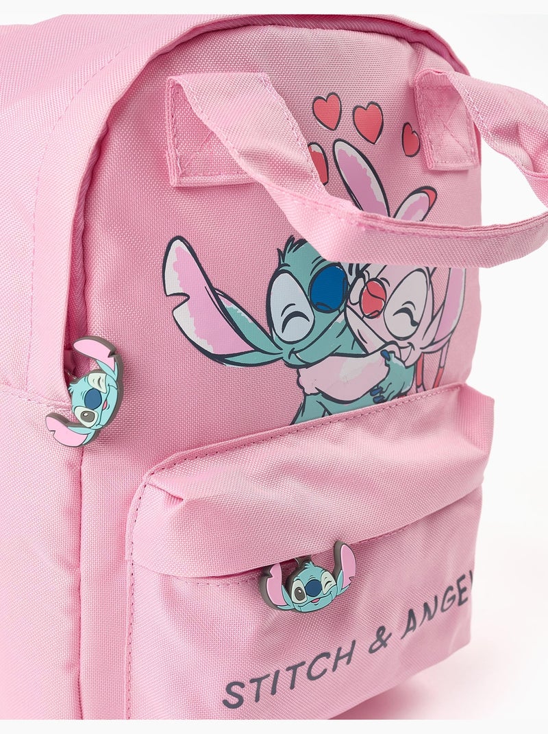Zaino con stampa stitch e angel Rosa - Kiabi