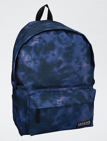 Zaino con stampa tie and dye
