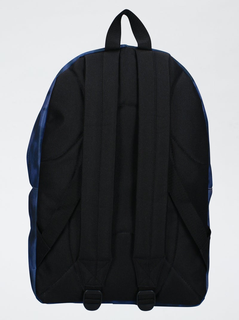 Zaino con stampa tie and dye blu - Kiabi