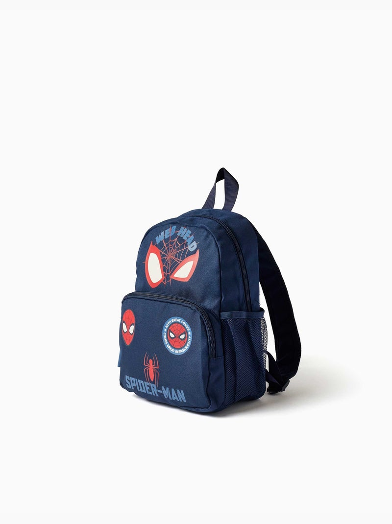 Zaino con stampe di Spider-Man Blu scuro - Kiabi