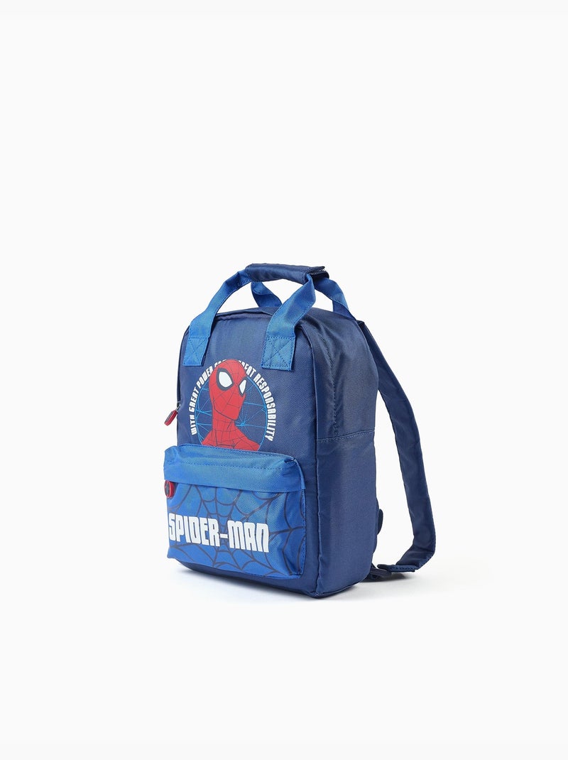 Zaino con stampe di spider-man Blu scuro - Kiabi