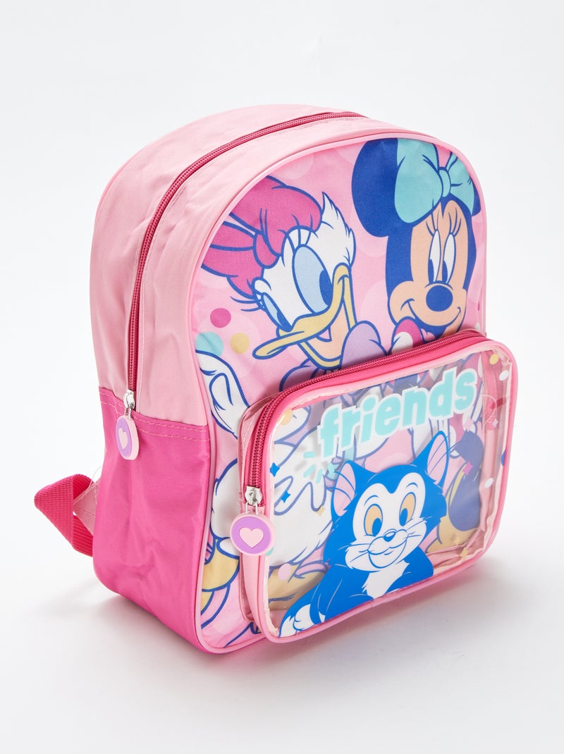 Zaino con tasca trasparente 'Disney' Rosa - Kiabi