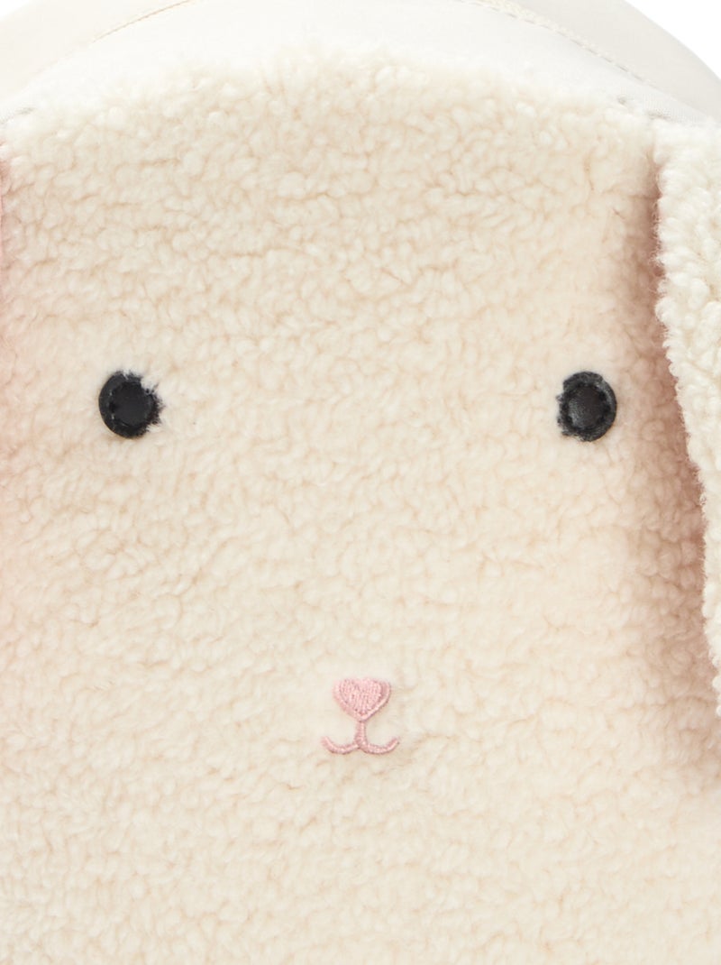 Zaino coniglietto animato Bianco - Kiabi