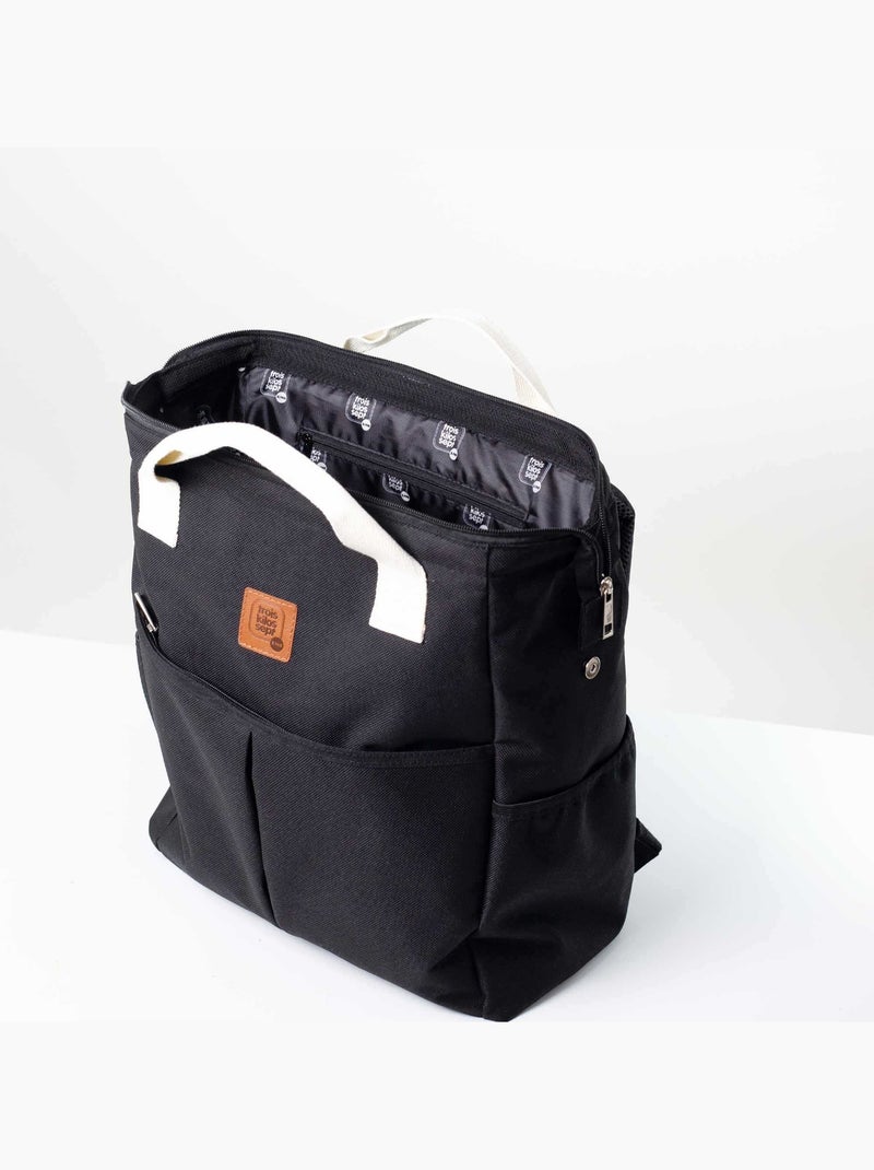Zaino fasciatoio con passante valigia Nero - Kiabi