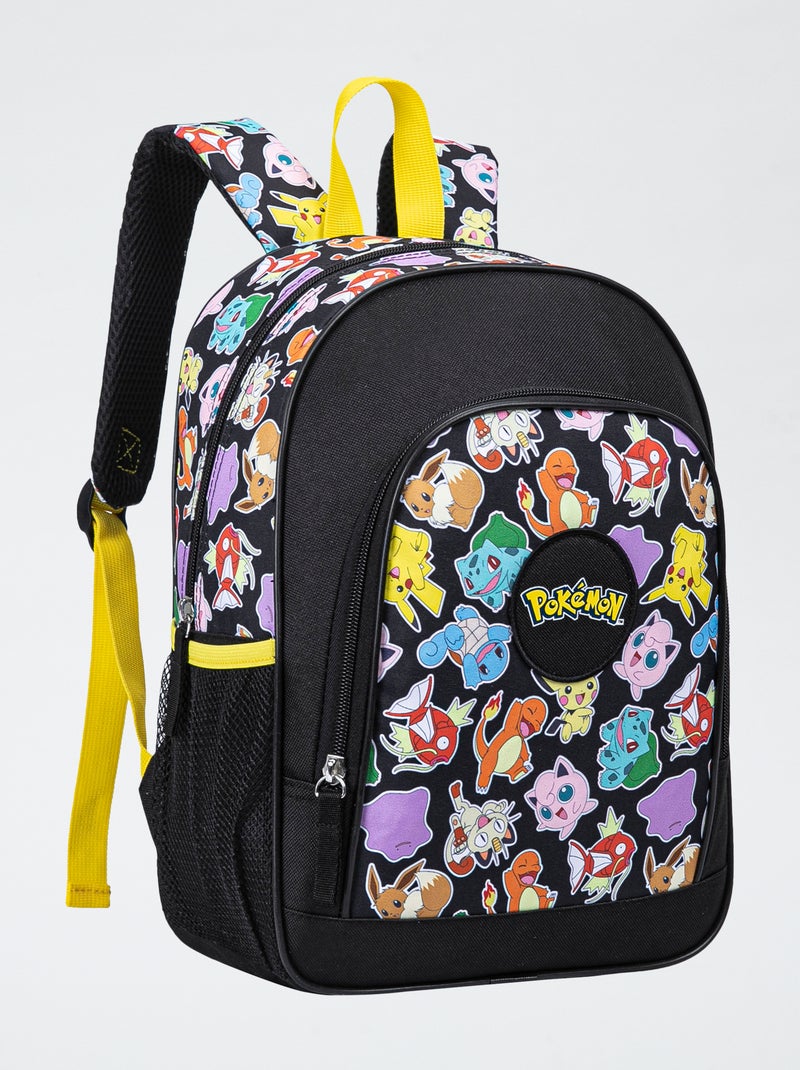 Zaino grande 'Pokemon' nero - Kiabi