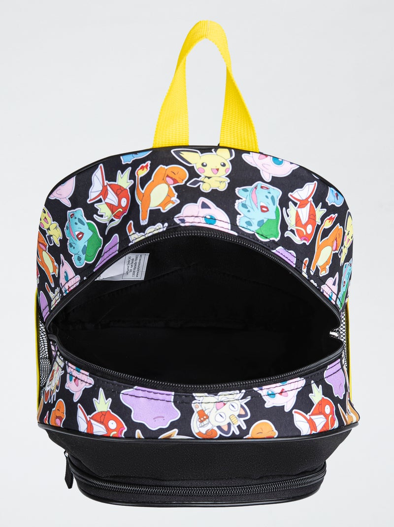 Zaino grande 'Pokemon' nero - Kiabi
