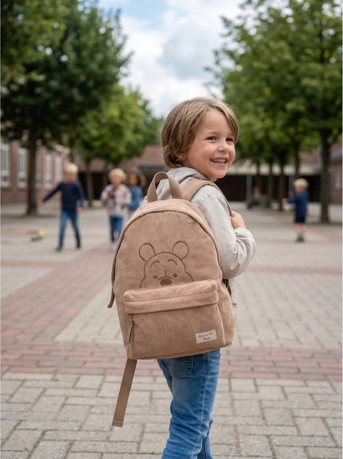 Zaino maternelle in velluto a coste winnie the pooh disney - Kiabi Zaino maternelle in velluto a coste winnie the pooh disney - Kiabi