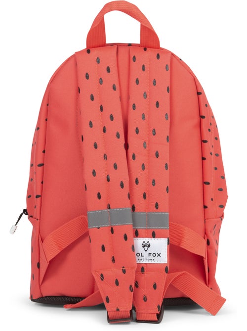 Zaino mini bambina POL FOX TUTTI FRUTTI rosso e arancione motivo frutta scuola materna - Kiabi Zaino mini bambina POL FOX TUTTI FRUTTI rosso e arancione motivo frutta scuola materna - Kiabi