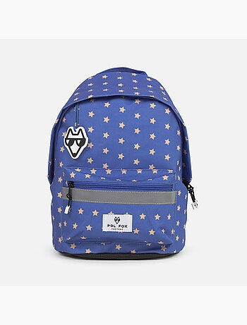 Zaino mini bambino POL FOX CATCH blu motivo stella scuola materna