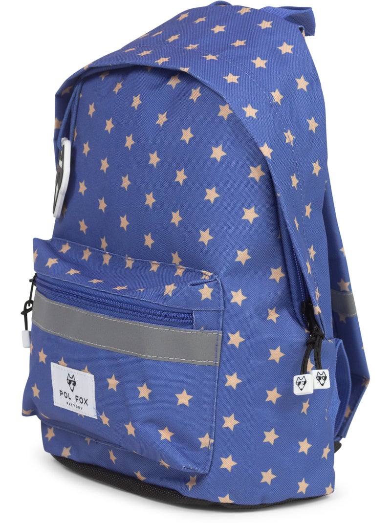 Zaino mini bambino POL FOX CATCH blu motivo stella scuola materna Blu marino - Kiabi