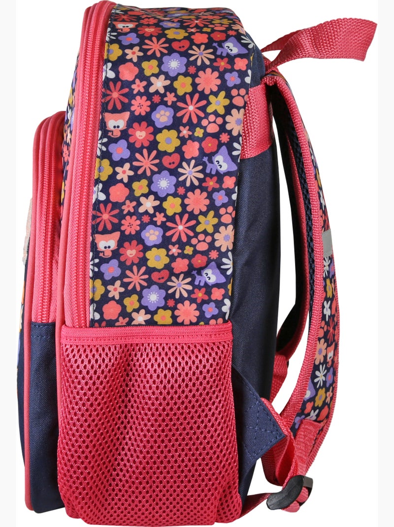 Zaino mini scuola bambina 1 scomparto CHACHA blu rosa Blu Rosa - Kiabi