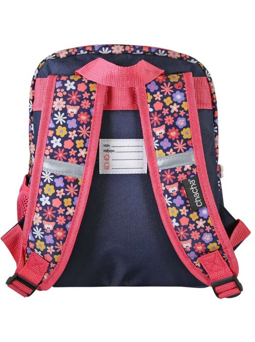 Zaino mini scuola bambina 1 scomparto CHACHA blu rosa - Kiabi