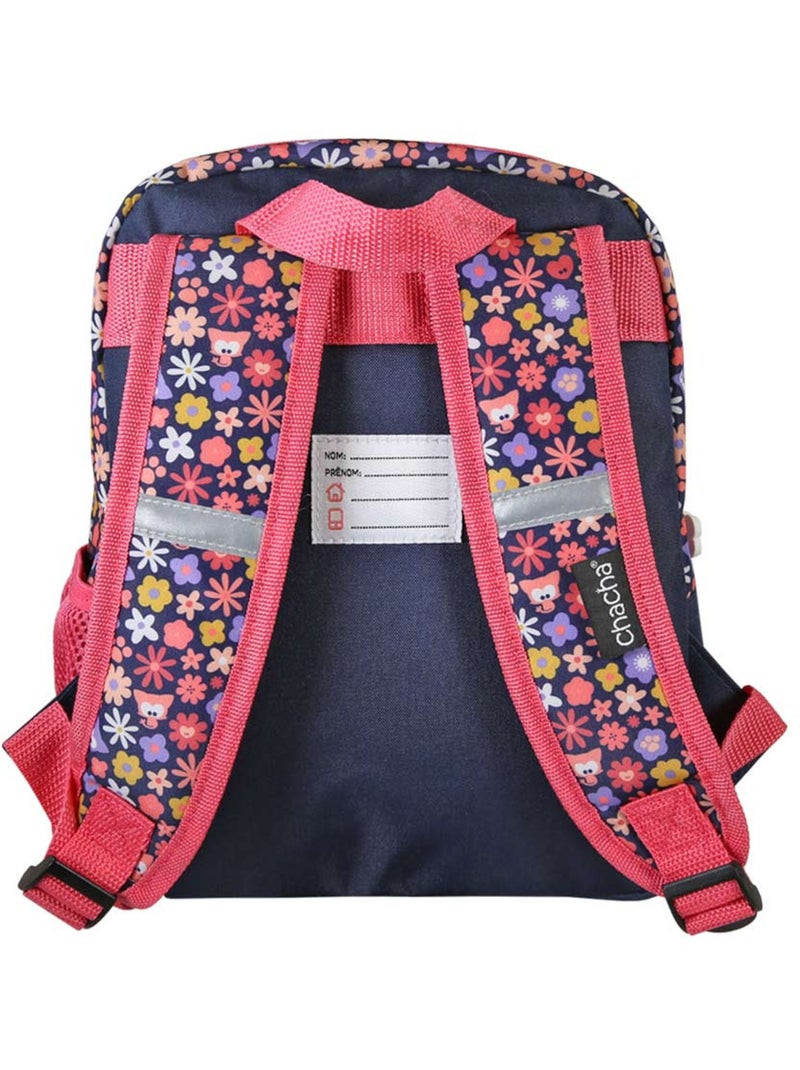 Zaino mini scuola bambina 1 scomparto CHACHA blu rosa Blu Rosa - Kiabi