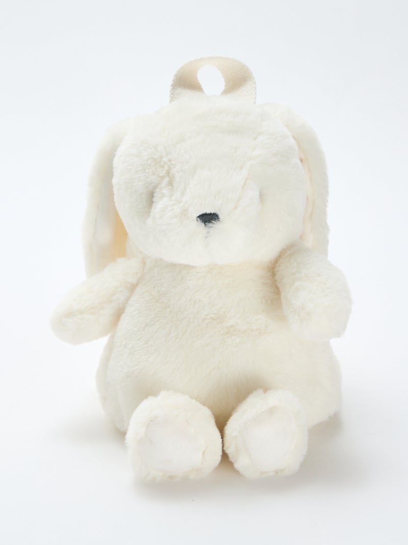 Zaino peluche 'coniglio' Bianco - Kiabi