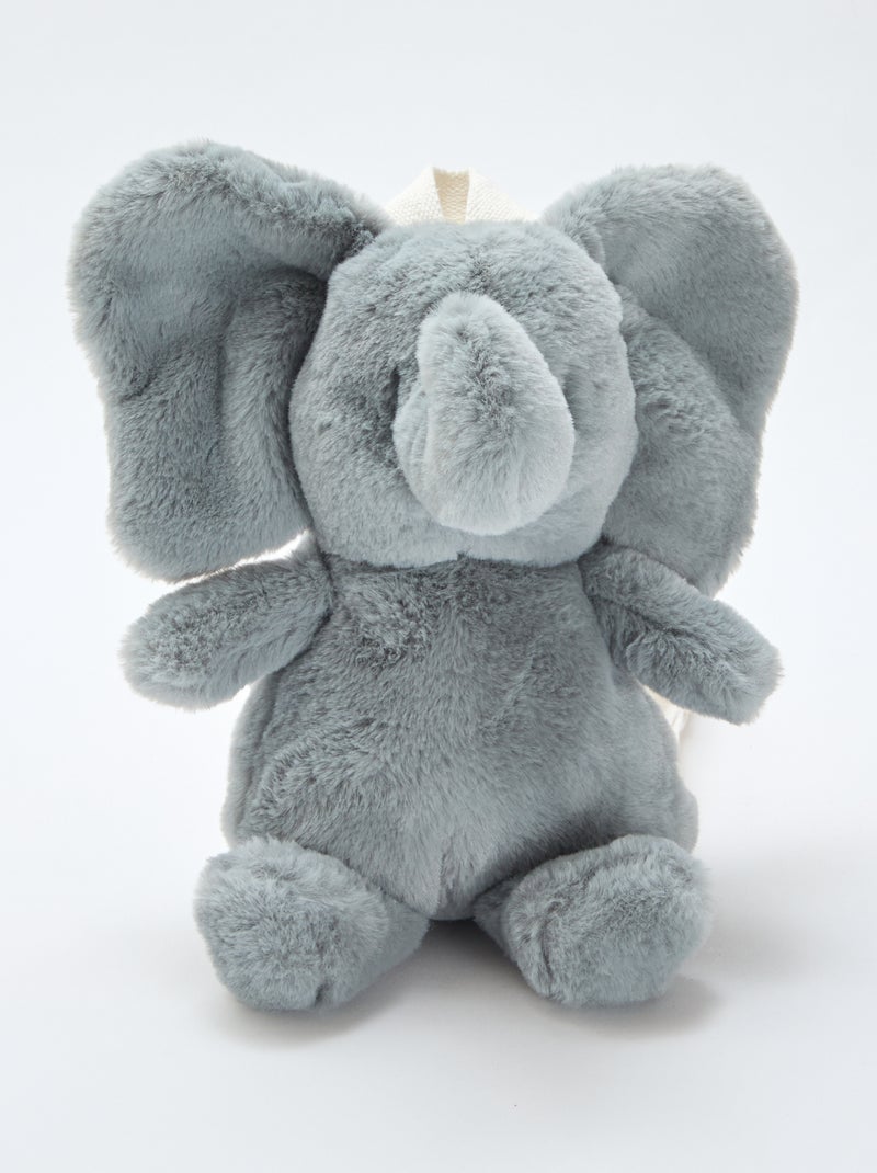 Zaino peluche \'elefante\' Blu - Kiabi