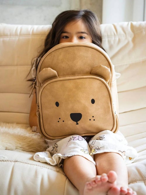 Zaino per bambini color sabbia beary excited, kidzroom | Kidzroom - Kiabi