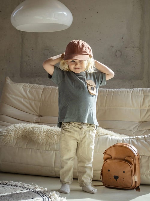 Zaino per bambini color sabbia beary excited, kidzroom | Kidzroom - Kiabi