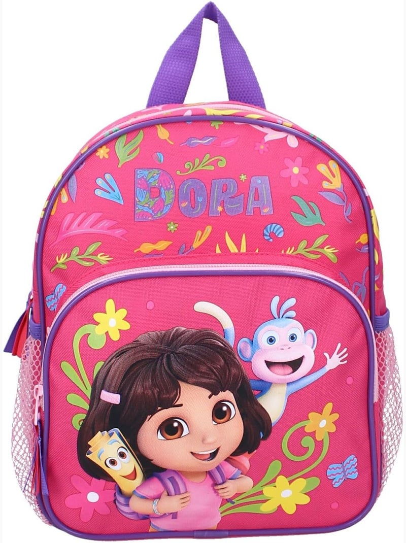 Zaino per bambini Dora l'Esploratrice per la scuola dell'infanzia Rosso - Kiabi