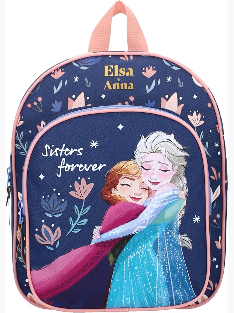 Zaino per bambini Frozen per la scuola dell'infanzia Blu marino - Kiabi