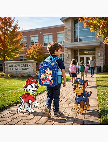 Zaino per bambini Paw Patrol 30 cm, scuola materna e primaria 520-00542
