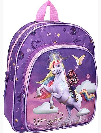 Zaino per bambini Unicorn Academy per la scuola dell'infanzia
