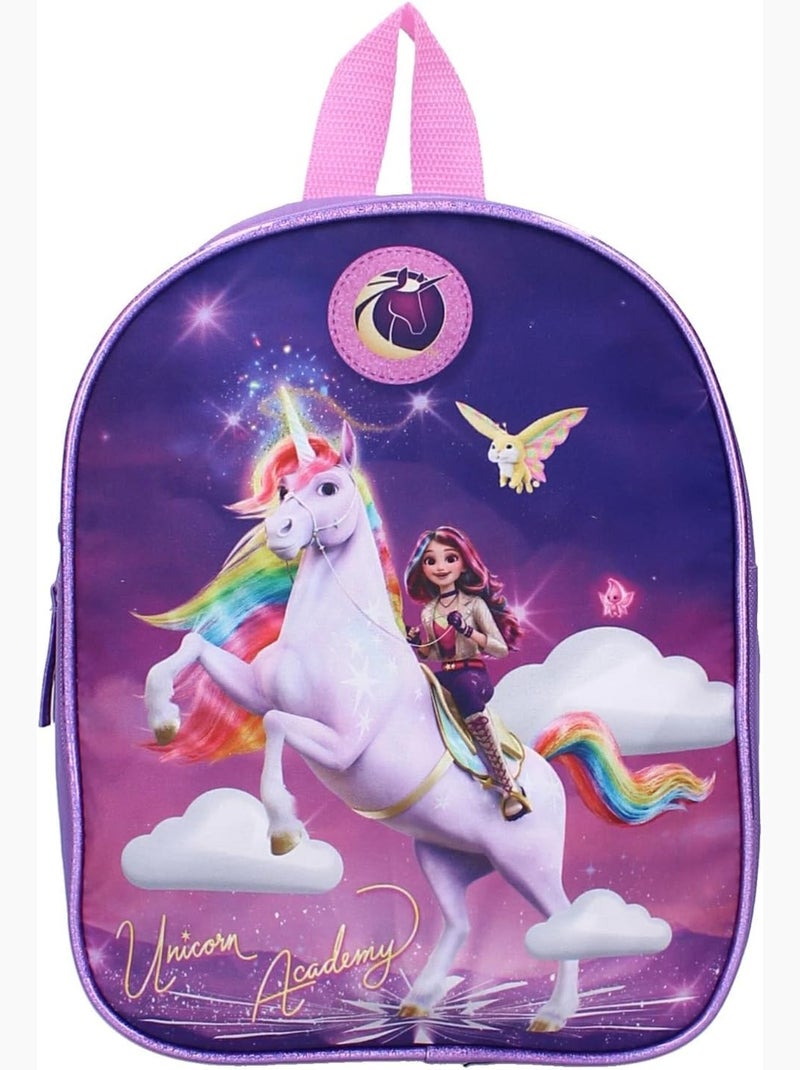 Zaino per bambini Unicorn Academy per la scuola dell'infanzia Viola - Kiabi