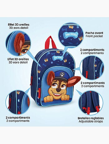 Zaino per bambino Paw Patrol Likewise 3D 520-00058