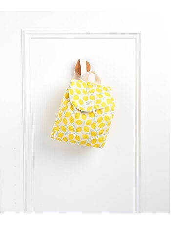 Zaino per la scuola materna in cotone con stampa a - SAUTHON